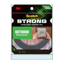 3M 思高 411-M19 户外环境用胶带 耐高低温 防水 19mm *4m 适用于金属/