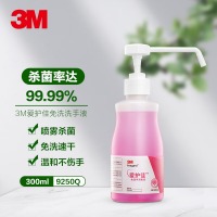 3M 9250S Avagard爱护佳免洗手液消毒液 健康抑菌滋润倍护呵护家庭装瓶装 家用