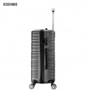 爱登堡（Edenbo）F1001 商务行李箱旅行拉杆箱大容量耐磨托运箱 陨石灰 20英寸