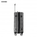 爱登堡（Edenbo）F1001 商务行李箱旅行拉杆箱大容量耐磨托运箱 陨石灰 20英寸
