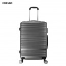 爱登堡（Edenbo）F1001 商务行李箱旅行拉杆箱大容量耐磨托运箱 陨石灰 20英寸