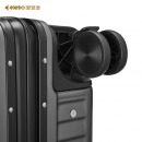 爱登堡（Edenbo）F368 商务行李箱旅行拉杆箱大容量耐磨登机箱 深灰色 20英寸