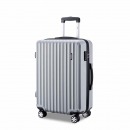 爱登堡（edenbo）商务旅行拉杆箱登机箱 20英寸 DX963001-20F 银色
