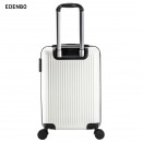 爱登堡（Edenbo）FMX-001 行李箱简约商务旅行拉杆箱登机箱 白色 20英寸