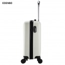 爱登堡（Edenbo）FMX-001 行李箱简约商务旅行拉杆箱登机箱 白色 20英寸