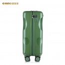爱登堡（Edenbo）F336 时尚旅行拉杆箱行李箱万向轮登机箱牛油果色 20英寸