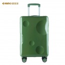 爱登堡（Edenbo）F336 时尚旅行拉杆箱行李箱万向轮登机箱牛油果色 20英寸