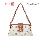 Cmierf Kuect 女包单肩包 CK-1575A 米白色