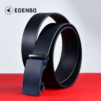 爱登堡（Edenbo）皮带男士情人节头层牛皮礼盒腰带简约商务时尚裤带 Y227051003