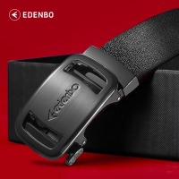爱登堡（Edenbo）皮带男士情人节头层牛皮礼盒腰带简约商务时尚裤带 Y227051006