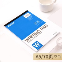 国誉 Gambol渡边空白纸A5笔记本子拍纸本 空白本 70张6本 WCN-A5-700 