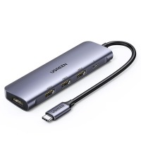 绿联 Type-C扩usb-c转hdmi/vga转接头转换器 50209