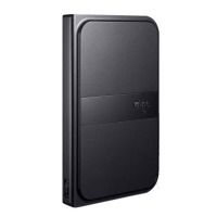 爱国者（aigo）1TB移动硬盘USB3.0 机线一体 轻薄小巧便携抗震固态硬盘 高速传输