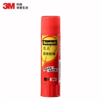 3M 胶棒 5008 固体胶/固体胶棒/固体胶水 粘贴牢固快干耐用 办公用品 8g/支*2