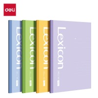 得力（deli）办公无线装订本 DP410 B5 40张 混色