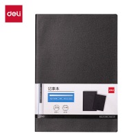 得力DP402皮面本25K-80张（黑色）(本)