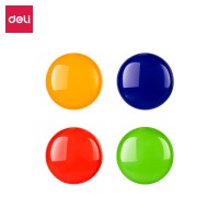 得力DP306筒装磁钉φ30mm(混)(48粒/筒)