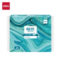 得力桔然CC1200-05擦手纸1层200抽(白色)(包)