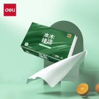 得力本木臻选CC2200-01擦手纸2层200抽(白)(包）