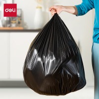 得力得心9576-垃圾袋(黑)(10只/卷,1卷/包)