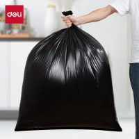 得力得心LQ508物业垃圾袋(黑色)100cmx120cm(50只/包)