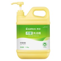 齐心 RH0001 柠檬洗洁精 1.12kg装 透明