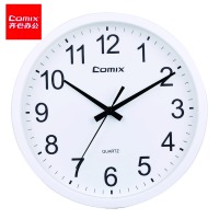 齐心 L821 挂钟 14寸 φ352mm 白