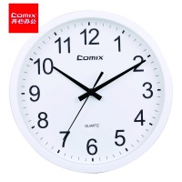 齐心 L820 挂钟 12寸 φ307mm 白