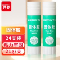 齐心 B2667-N 固体胶 PVA 21克 24支/盒
